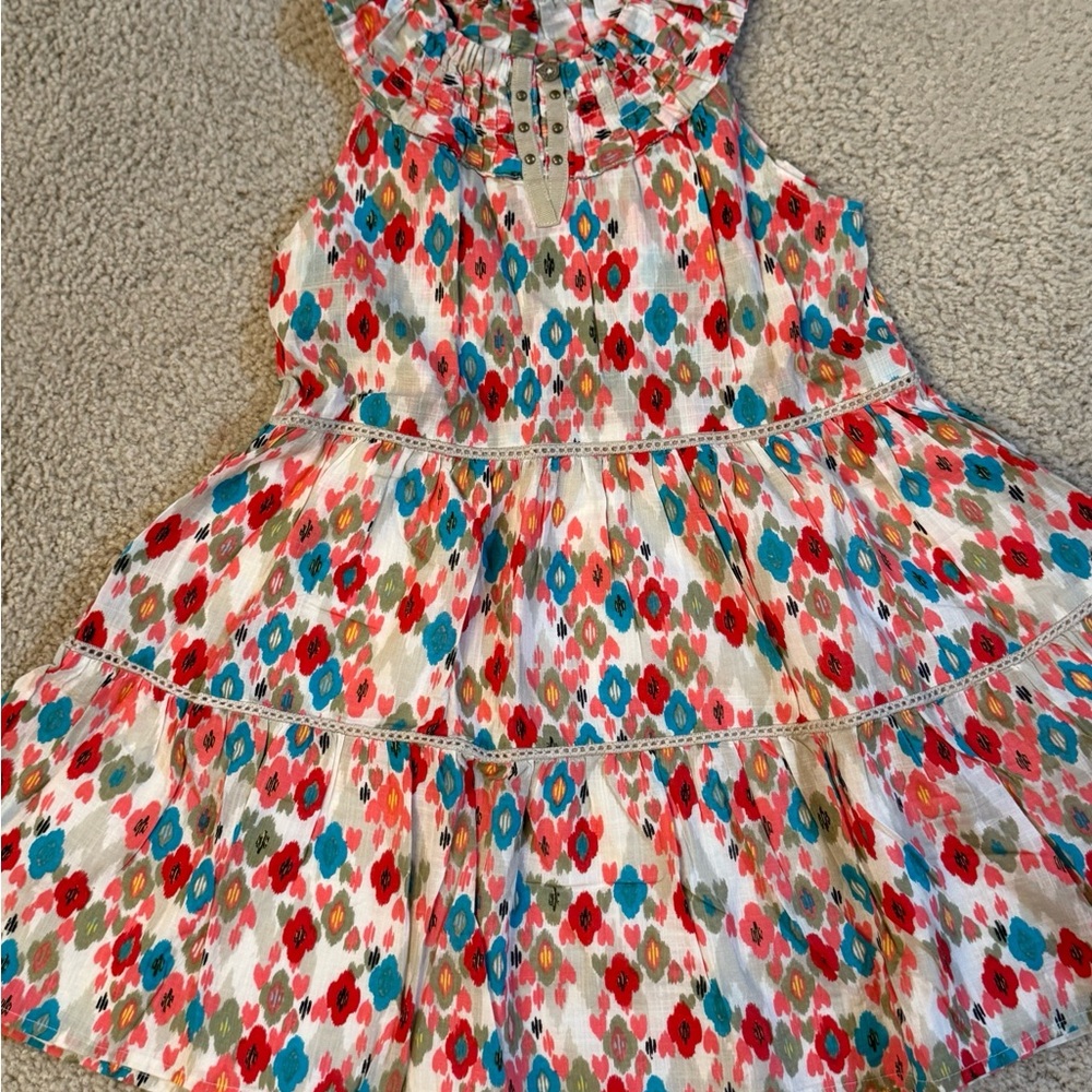 Colorful Kids Sleeveless Dress